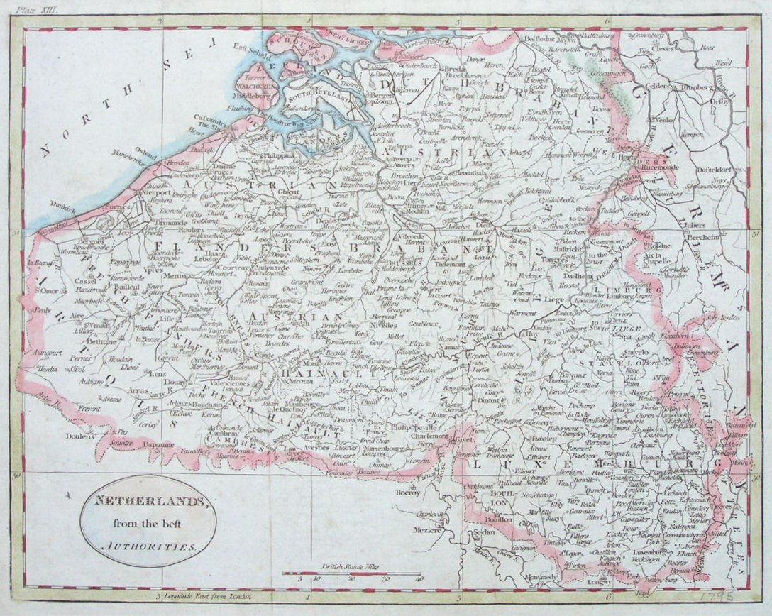 Map of Netherlands